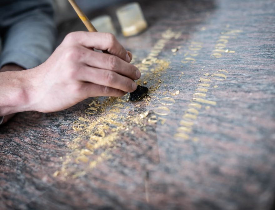 Gravure pour monument funéraire Territoire Belfort